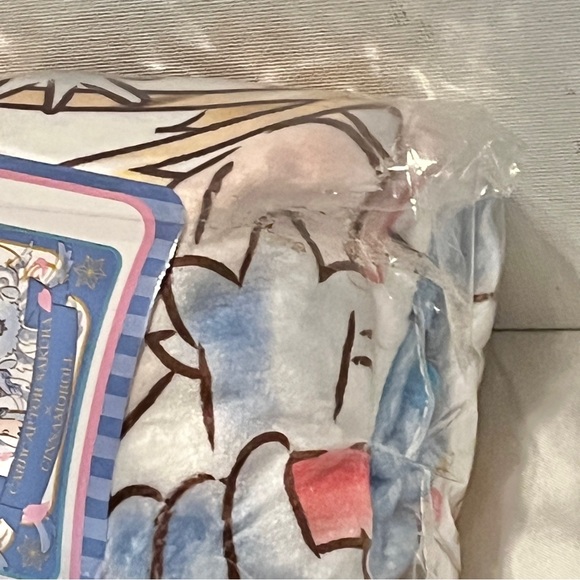 Cardcaptor Sakura Cinnamoroll Blanket Sanrio Japan Anime Blue Pink White Tan - Picture 7 of 11